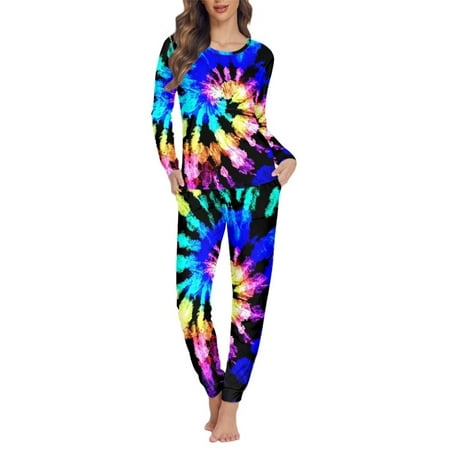 Suhoaziia Pajamas for Women Set Pants Sleep Set Family Gift Warmth Athletic Holiday Sleepwear Long Sleeve Stretchy Suit Casual 2-Pack Shirt Rainbow Tie Dye Outfits Size XS
Suhoaziia Pajamas for Women Set Pants Sleep Set Family Gift Warmth Athletic Holiday Sleepwear Long Sleeve Stretchy Suit Casual 2-Pack Shirt Rainbow Tie Dye Outfits Size XS