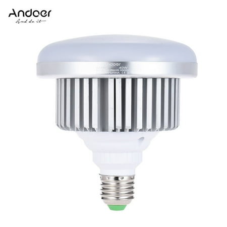 Andoer E27 40W Energy Saving LED Bulb 3200K Yellow Warm Light Lamp for Photo Studio Video Home Commercial Lighting
Andoer E27 40W Energy Saving LED Bulb 3200K Yellow Warm Light Lamp for Photo Studio Video Home Commercial Lighting