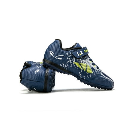 Crocowalk Girls & Boys Soccer Cleats Firm Ground Athletic Shoe Durable Football Shoes Unisex Sport Sneakers Outdoor Lightweight Training Dark Blue 12C
Crocowalk Girls & Boys Soccer Cleats Firm Ground Athletic Shoe Durable Football Shoes Unisex Sport Sneakers Outdoor Lightweight Training Dark Blue 12C