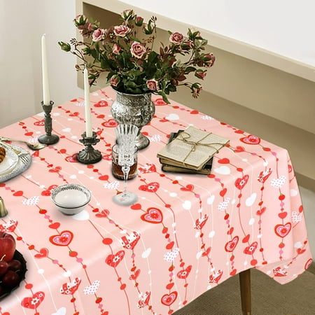 Neocular Valentines Tablecloth Pink Heart Beads Valentine s Day Table Cloth for Rectangle Tables 60 x 84 Perfect for Kitchen Dinner Valentine s Day Date Restaurant Decoration Holiday Dining Room
Neocular Valentines Tablecloth Pink Heart Beads Valentine s Day Table Cloth for Rectangle Tables 60 x 84 Perfect for Kitchen Dinner Valentine s Day Date Restaurant Decoration Holiday Dining Room