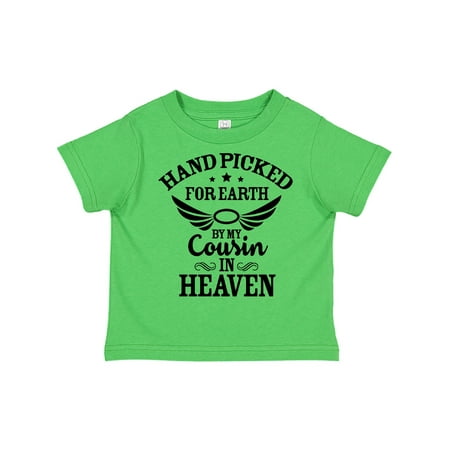 Inktastic Handpicked for Earth By My Cousin in Heaven with Angel Wings Gift Toddler Boy or Toddler Girl T-Shirt
Inktastic Handpicked for Earth By My Cousin in Heaven with Angel Wings Gift Toddler Boy or Toddler Girl T-Shirt