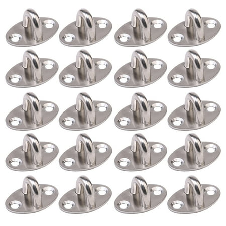 NUOLUX 20pcs Stainless Steel Hook Thickened Load-bearing Fixed Pull Ring Storage Hook
NUOLUX 20pcs Stainless Steel Hook Thickened Load-bearing Fixed Pull Ring Storage Hook