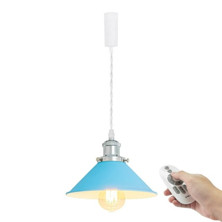 FSLiving Adjustable Height Remote Control J-Type Track Pendangt Light with E26 Silver Socket Retro Decoration Industrial Factory Blue Lamp Dimmable Color Changing for Kitchen Customizable - 1 Light
FSLiving Adjustable Height Remote Control J-Type Track Pendangt Light with E26 Silver Socket Retro Decoration Industrial Factory Blue Lamp Dimmable Color Changing for Kitchen Customizable - 1 Light