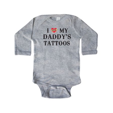 Inktastic I Love My Daddy s Tattoos Gift Baby Boy or Baby Girl Long Sleeve Bodysuit
Inktastic I Love My Daddy s Tattoos Gift Baby Boy or Baby Girl Long Sleeve Bodysuit