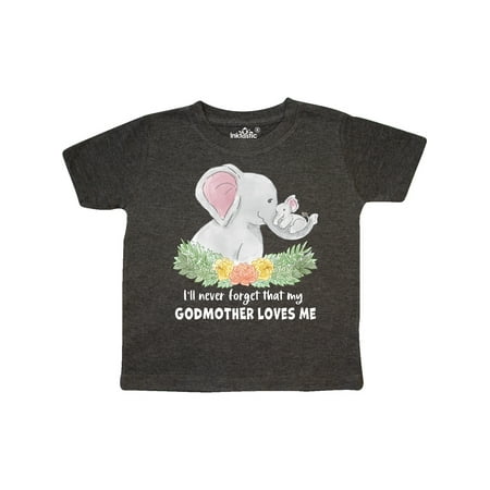 Inktastic I ll Never Forget That My Godmother Loves Me Cute Elephants Gift Toddler Boy or Toddler Girl T-Shirt
Inktastic I ll Never Forget That My Godmother Loves Me Cute Elephants Gift Toddler Boy or Toddler Girl T-Shirt