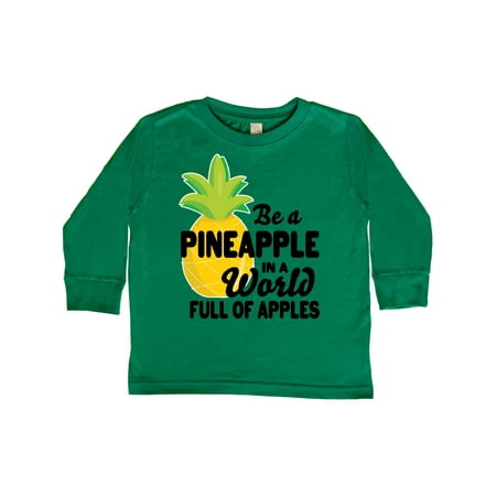 Inktastic Be a Pineapple In a World Full of Apples Gift Toddler Boy or Toddler Girl Long Sleeve T-Shirt
Inktastic Be a Pineapple In a World Full of Apples Gift Toddler Boy or Toddler Girl Long Sleeve T-Shirt