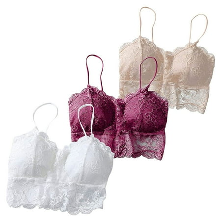 Wozhidaoke Bras For Women 3Pc Women Vest Have A Chest Pad Wearing Sports Underwear Bras For Women No Underwire
Wozhidaoke Bras For Women 3Pc Women Vest Have A Chest Pad Wearing Sports Underwear Bras For Women No Underwire