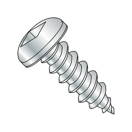 Steel Sheet Metal Screw Zinc Plated Pan Head Square Drive Type A #10-12 Thread Size 3 Length (Pack of 25)
Steel Sheet Metal Screw Zinc Plated Pan Head Square Drive Type A #10-12 Thread Size 3 Length (Pack of 25)