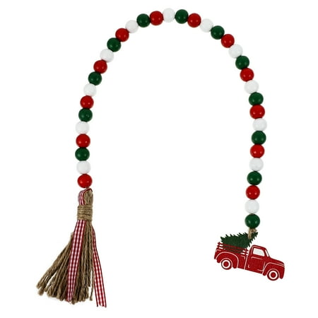 Hemoton 1pc Christmas Hanging Pendant Wood Bead Pendant Tassel String Tassel Home Decor
Hemoton 1pc Christmas Hanging Pendant Wood Bead Pendant Tassel String Tassel Home Decor