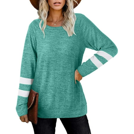 Women\ s Round Neck Casual Fashion Tops