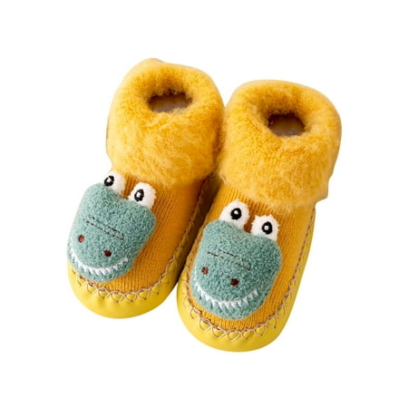 WZHKSN Baby Girls Infant Yellow Sports Shoes 12