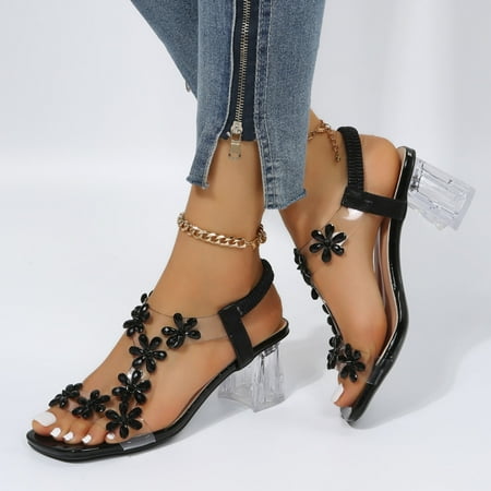 Pejock Summer Sandals Savings Clearance 2023! Women s Chunk Low Heel Pump Sandals Women s Block Heel Sandals Clear Ankle Strap Sandals Work Daily Flower Chunky Heel Sandals
Pejock Summer Sandals Savings Clearance 2023! Women s Chunk Low Heel Pump Sandals Women s Block Heel Sandals Clear Ankle Strap Sandals Work Daily Flower Chunky Heel Sandals