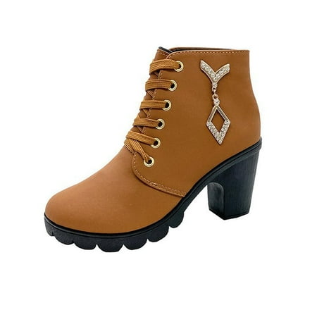 Boots for Women Clearance Deals! Verugu Western Cowboy Chunky Heel Ankle Booties Ankle Boots for Women Women Boots Retro Thick Heel High Heel Shoes Boots Plus Size Lace Up Boots Brown 37
Boots for Women Clearance Deals! Verugu Western Cowboy Chunky Heel Ankle Booties Ankle Boots for Women Women Boots Retro Thick Heel High Heel Shoes Boots Plus Size Lace Up Boots Brown 37