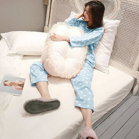 Women s Cute Autumn Cute Polka Dot Print Long Sleeve Pyjamas Set Top Trousers Pajamas
Women s Cute Autumn Cute Polka Dot Print Long Sleeve Pyjamas Set Top Trousers Pajamas