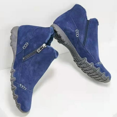 Women s Suede Boots with Side Zipper Flat Causal Shoes Vintage Easy to Put on Fashionable
Women s Suede Boots with Side Zipper Flat Causal Shoes Vintage Easy to Put on Fashionable
