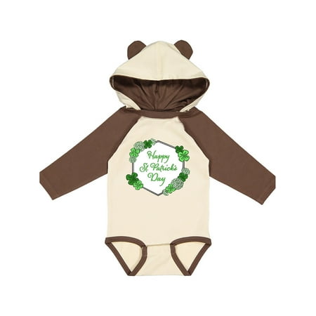 Inktastic Happy St. Patrick s Day Clovers Gift Baby Boy or Baby Girl Long Sleeve Bodysuit
Inktastic Happy St. Patrick s Day Clovers Gift Baby Boy or Baby Girl Long Sleeve Bodysuit