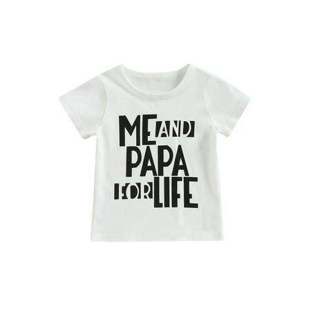 Bagilaanoe Toddler Baby Girls Boys T-shirt 6M 12M 18M 24M 3T 4T Kids Short Sleeve Crew Neck Letters Print Summer Tops
Bagilaanoe Toddler Baby Girls Boys T-shirt 6M 12M 18M 24M 3T 4T Kids Short Sleeve Crew Neck Letters Print Summer Tops