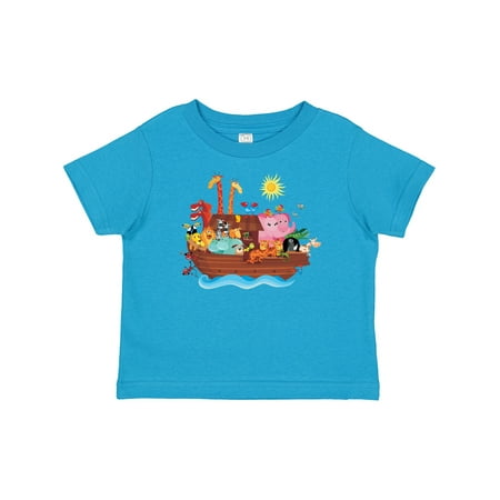 Inktastic Animal Ark Bible Story Christian Gift Baby Boy or Baby Girl T-Shirt