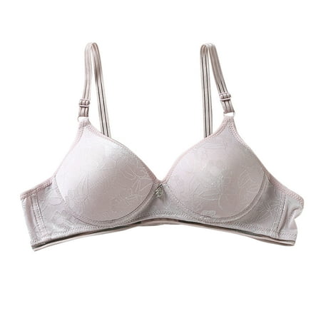 Henpk Bras for Women Women S Bra Soild Wire Free Underwear One-Piece Bra Everyday Small Cup Underwear
Henpk Bras for Women Women S Bra Soild Wire Free Underwear One-Piece Bra Everyday Small Cup Underwear