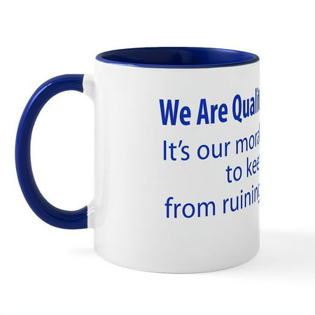 CafePress - We Are Quality Assurance Mug - 11 oz Ceramic Mug - Novelty Coffee Tea Cup
CafePress - We Are Quality Assurance Mug - 11 oz Ceramic Mug - Novelty Coffee Tea Cup
