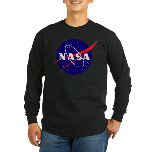 CafePress - NASA Meatball Logo Long Sleeve Dark T Shirt - Long Sleeve Dark T-Shirt