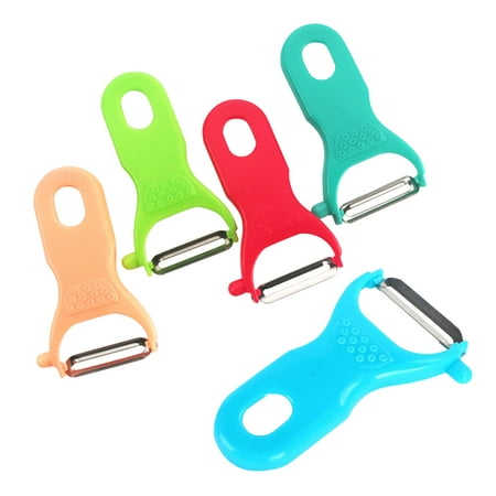 5pcs Multifunctional Paring Fruit Grater Peeler Plastic Handle Peeler Parer Kitchen Gadget for Fruit Vegetable (Random Color)
5pcs Multifunctional Paring Fruit Grater Peeler Plastic Handle Peeler Parer Kitchen Gadget for Fruit Vegetable (Random Color)