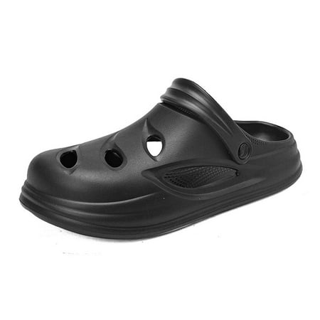 Lopsie Men s Garden Clogs Summer Slip On Anti-slip Sandals Water Shower Slippers