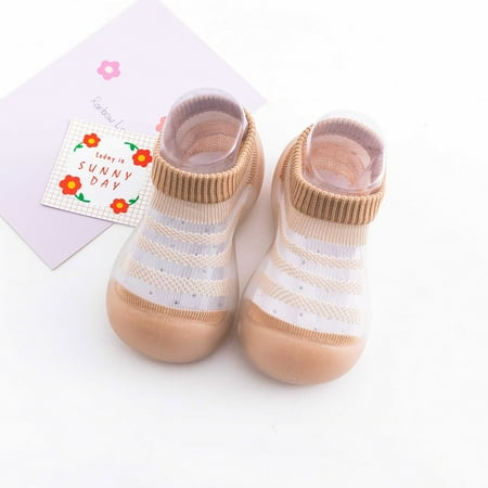 QISIWOLE Toddler Baby Boys Girls Cute Fashion Stripe Hollow Out Breathable Soft Non-slip Toddler Shoes Socks clearance under 10 !
QISIWOLE Toddler Baby Boys Girls Cute Fashion Stripe Hollow Out Breathable Soft Non-slip Toddler Shoes Socks clearance under 10 !