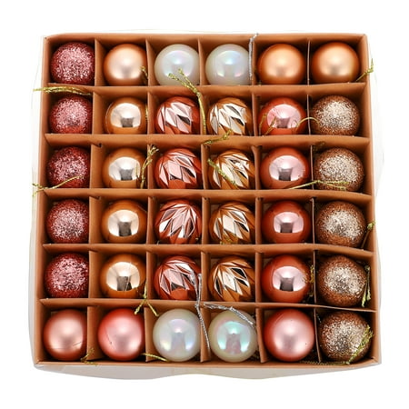 NUOLUX 36pcs Xmas Tree Decor Plastic Christmas Ball Decoration Party Balls Pendants
NUOLUX 36pcs Xmas Tree Decor Plastic Christmas Ball Decoration Party Balls Pendants