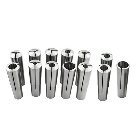 #4 Morse Taper Collet 13 Pcs Set 1/8 3/16 1/4 5/16 3/8 7/16 1/2 9/16 5/8 11/16 3/4 15/16 1 for Bridgeport
#4 Morse Taper Collet 13 Pcs Set 1/8 3/16 1/4 5/16 3/8 7/16 1/2 9/16 5/8 11/16 3/4 15/16 1 for Bridgeport