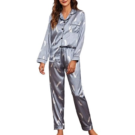 PIKADINGNIS Women Print Pajama Set Long Sleeve Two-Piece Sleepwear V-Neck Nightwear Warm Soft Loose Fit Pjs Indoor Wear
PIKADINGNIS Women Print Pajama Set Long Sleeve Two-Piece Sleepwear V-Neck Nightwear Warm Soft Loose Fit Pjs Indoor Wear