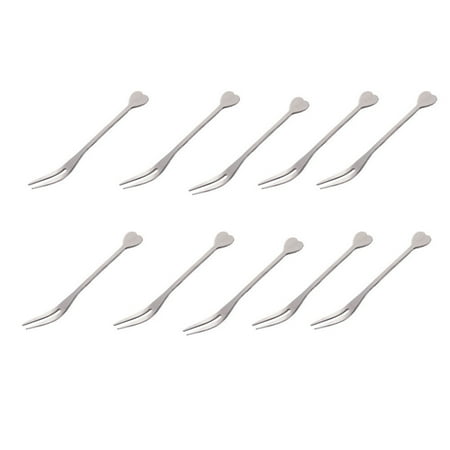 10PCS Stainless Steel Dessert Forks Cake Fruit Forks for Kitchen Accessory Wedding Party
10PCS Stainless Steel Dessert Forks Cake Fruit Forks for Kitchen Accessory Wedding Party