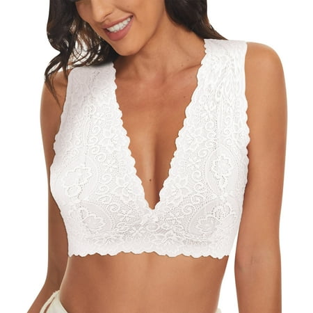 LBECLEY Womens Lingerie Sports Bra Support Womens Lace Bra Solid Color Fashion Bra Gather Underwear Bra Push Up Bras for Women Bra Pack Underwear Women White M
LBECLEY Womens Lingerie Sports Bra Support Womens Lace Bra Solid Color Fashion Bra Gather Underwear Bra Push Up Bras for Women Bra Pack Underwear Women White M