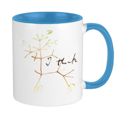 CafePress - Darwins Tree Of Life: I Think Mugs - Ceramic Coffee Tea Novelty Mug Cup 11 oz
CafePress - Darwins Tree Of Life: I Think Mugs - Ceramic Coffee Tea Novelty Mug Cup 11 oz