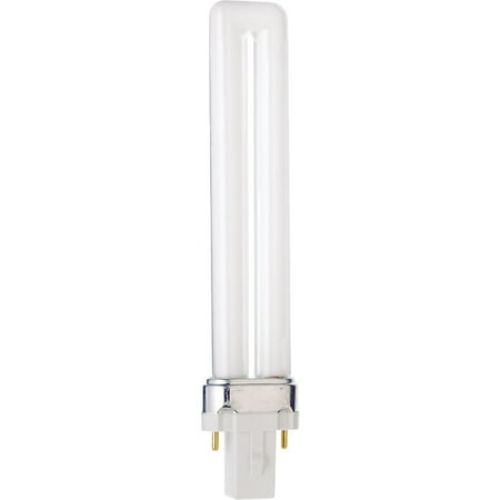 Satco 40W Equivalent Natural White G23 Base T4 Cfl Light Bulb
