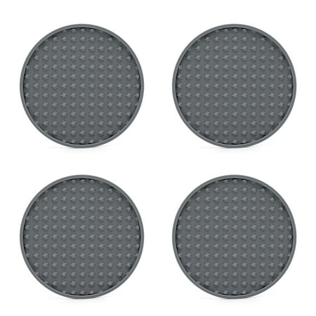 DTOWER Pack of 4 Coasters Heat-resistant Cushion Silicone Drink Pads Mug Cup Mats Washable Placemat Drain Bottle Beverage Holders for Home Office
DTOWER Pack of 4 Coasters Heat-resistant Cushion Silicone Drink Pads Mug Cup Mats Washable Placemat Drain Bottle Beverage Holders for Home Office