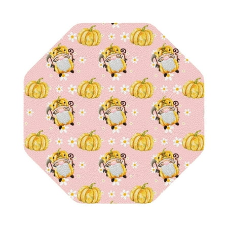 Cauagu Watercolor Gnomes for Round Coaster Drink Coasters Set of 4 Leather Bar Beer Beverage Cup Mat for Drinks for Tabletop Protection & Coffee Table Decor 
Cauagu Watercolor Gnomes for Round Coaster Drink Coasters Set of 4 Leather Bar Beer Beverage Cup Mat for Drinks for Tabletop Protection & Coffee Table Decor