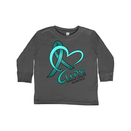 Inktastic Cure- Ovarian Cancer Awareness teal ribbon Gift Toddler Boy or Toddler Girl Long Sleeve T-Shirt
Inktastic Cure- Ovarian Cancer Awareness teal ribbon Gift Toddler Boy or Toddler Girl Long Sleeve T-Shirt