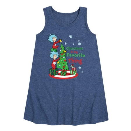 Cat in the Hat - Christmas Is A Family Thing - Toddler and Youth Girls A-line Dress
Cat in the Hat - Christmas Is A Family Thing - Toddler and Youth Girls A-line Dress