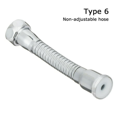 Stainless Steel Shower Tube Faucet Accessories Faucet Tube Kitchen Tap Extension Hose Shower Hose Faucet Adapter 6-NON-ADJUSTABLE HOSE
Stainless Steel Shower Tube Faucet Accessories Faucet Tube Kitchen Tap Extension Hose Shower Hose Faucet Adapter 6-NON-ADJUSTABLE HOSE