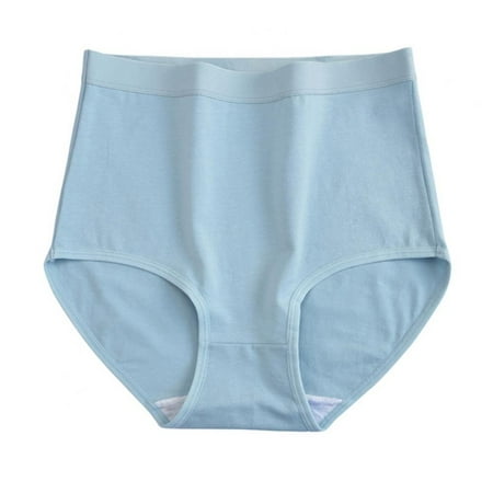 

Xmarks Women s Cotton Underwear High Waisted Panties Full Coverage Underpants Soft Strech Ladies Briefs M-3XL