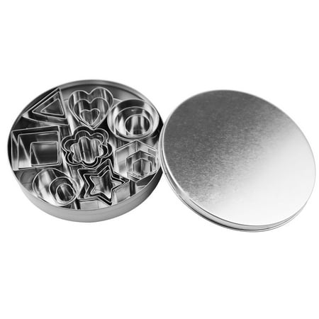 ZENTREE 24 Pcs Mini Cookie Cutter Mold Stainless Steel Geometry Clay Cutter DIY Ceramic Pottery Polymer Clay Earring Cutting Mold Tools
ZENTREE 24 Pcs Mini Cookie Cutter Mold Stainless Steel Geometry Clay Cutter DIY Ceramic Pottery Polymer Clay Earring Cutting Mold Tools
