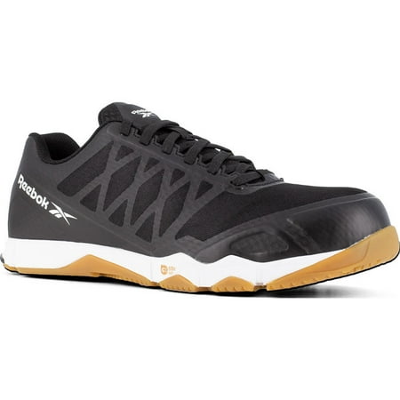 

Reebok Speed TR Work Men s Composite Toe Electrical Hazard Athletic Work Shoe Size 10.5(W)