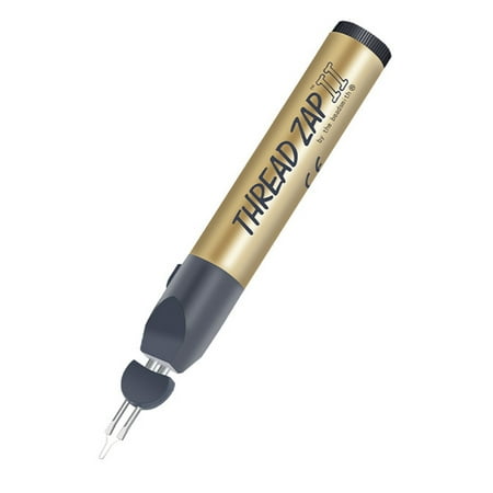 Thread Zapper Thread Battery Operated Burn and Thread for Finishing Bead Weaving and Stringing Projects
Thread Zapper Thread Battery Operated Burn and Thread for Finishing Bead Weaving and Stringing Projects