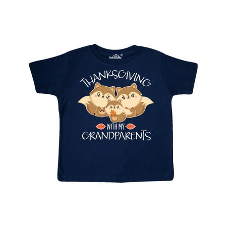 Inktastic Thanksgiving with my Grandparents Cute Squirrel Family Gift Toddler Boy or Toddler Girl T-Shirt
Inktastic Thanksgiving with my Grandparents Cute Squirrel Family Gift Toddler Boy or Toddler Girl T-Shirt