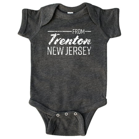 Inktastic From Trenton New Jersey in White Distressed Text Gift Baby Boy or Baby Girl Bodysuit
Inktastic From Trenton New Jersey in White Distressed Text Gift Baby Boy or Baby Girl Bodysuit