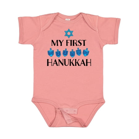 Inktastic My 1st Hanukkah Dreidels in Blue with Star of David Gift Baby Boy or Baby Girl Bodysuit
Inktastic My 1st Hanukkah Dreidels in Blue with Star of David Gift Baby Boy or Baby Girl Bodysuit