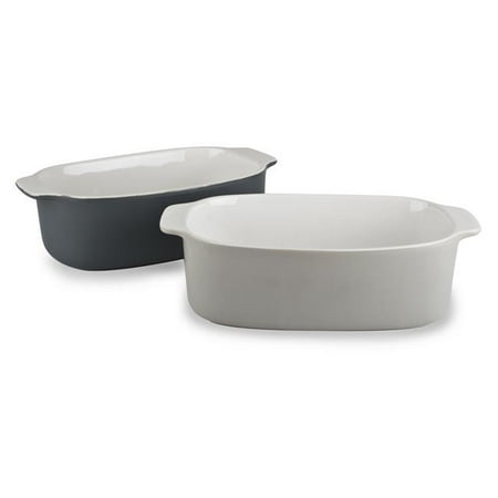 Blue Harbor 33744 Gray Matte Finish Loaf Pan - Light & Dark Gray