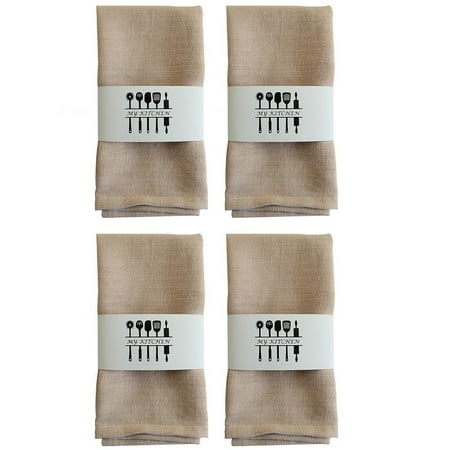 shuwee 4PCS Cloth Dinner Napkins in Cotton Flax Fabric Entertaining Textiles Brown
shuwee 4PCS Cloth Dinner Napkins in Cotton Flax Fabric Entertaining Textiles Brown