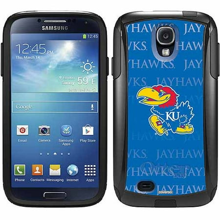 University of Kansas Repeating Design on OtterBox Commuter Series Case for Samsung Galaxy S4